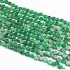 Natural Dark Transparent Emerald Green Smooth Jade Round Flat Coin Beads Length is 14 Inches & Sizes from 7mm Approx.
